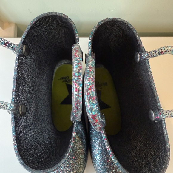 Wester Chief Girls Glitter Waterproof Rain Boot size 13 EUC - Picture 8 of 9